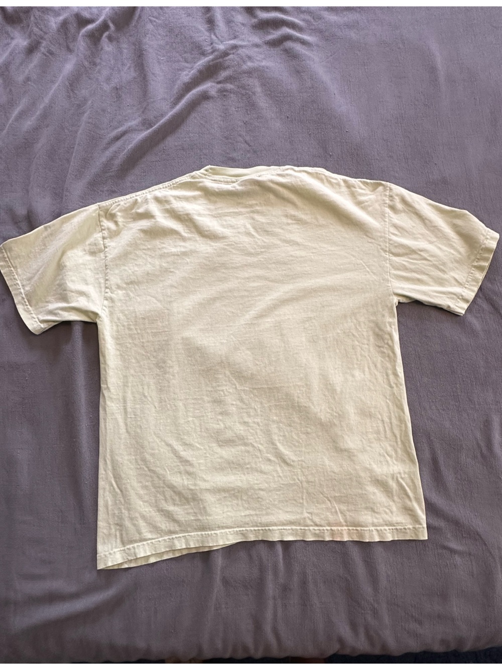 Andrew Miami Pixel Logo shirt in cream yellow - Picture 2 of 5